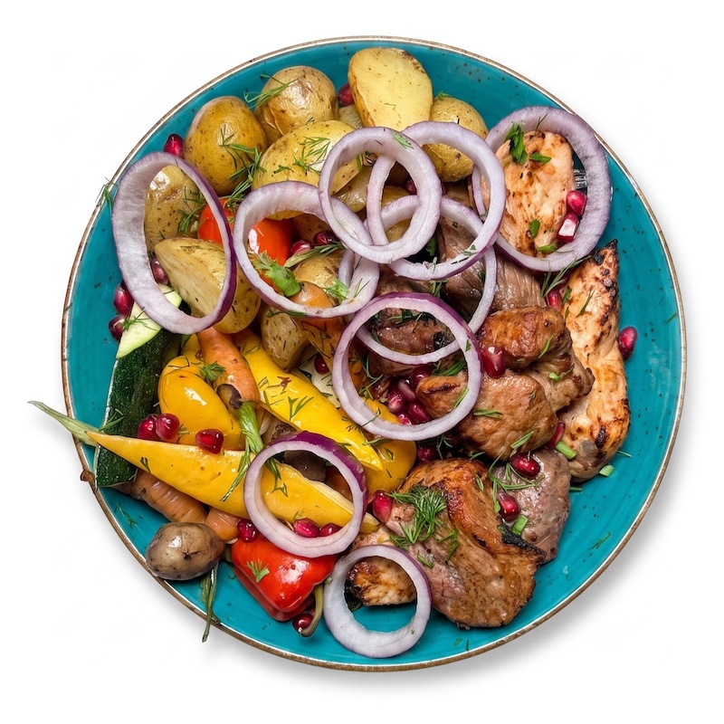 Mzwadi Assorti — mixed grill platter