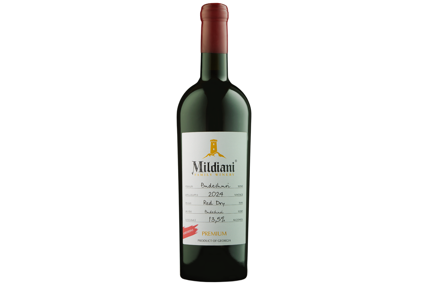 Mildiani — Budeshuri Premium bottle