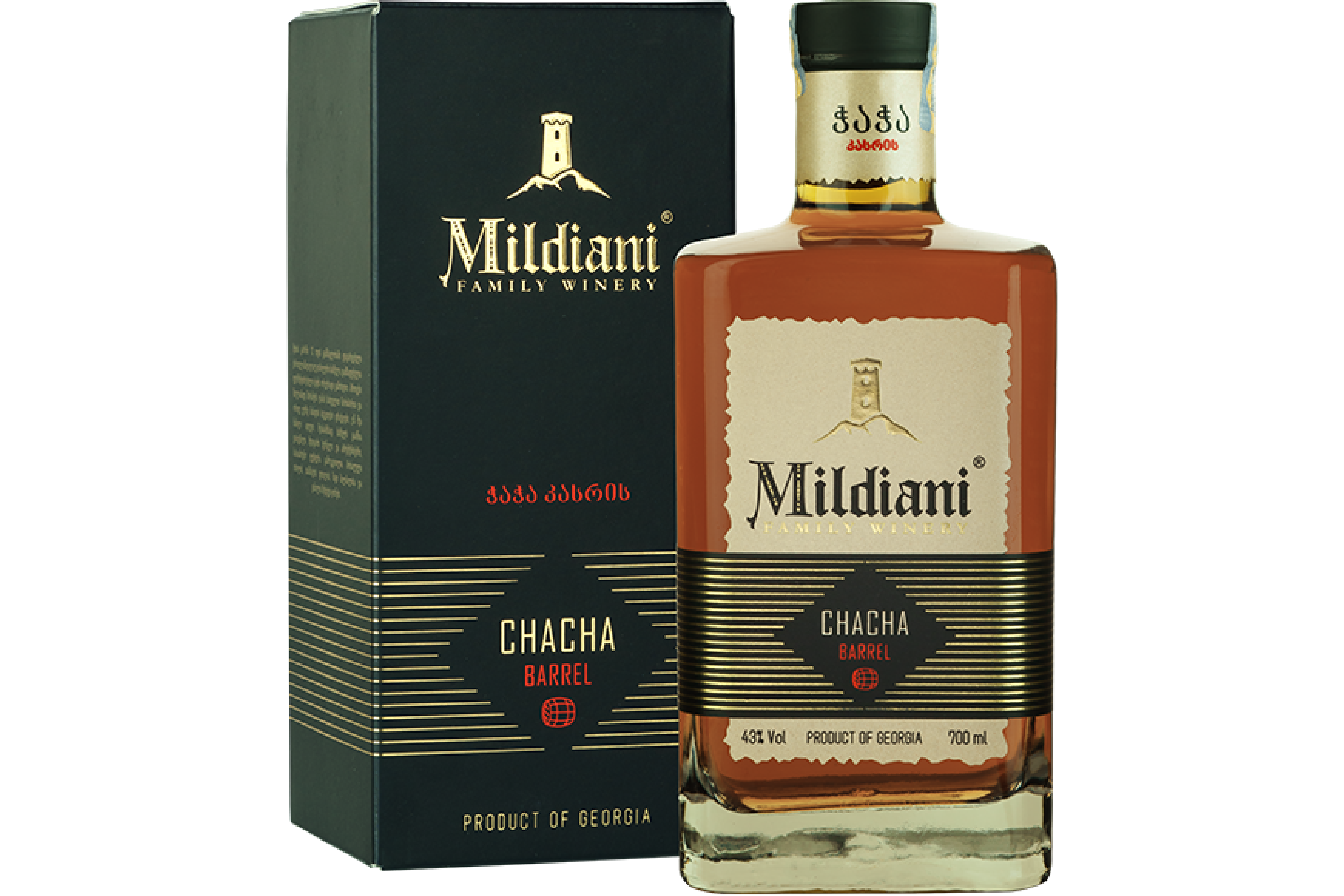 Mildiani — Chacha Reserve bottle