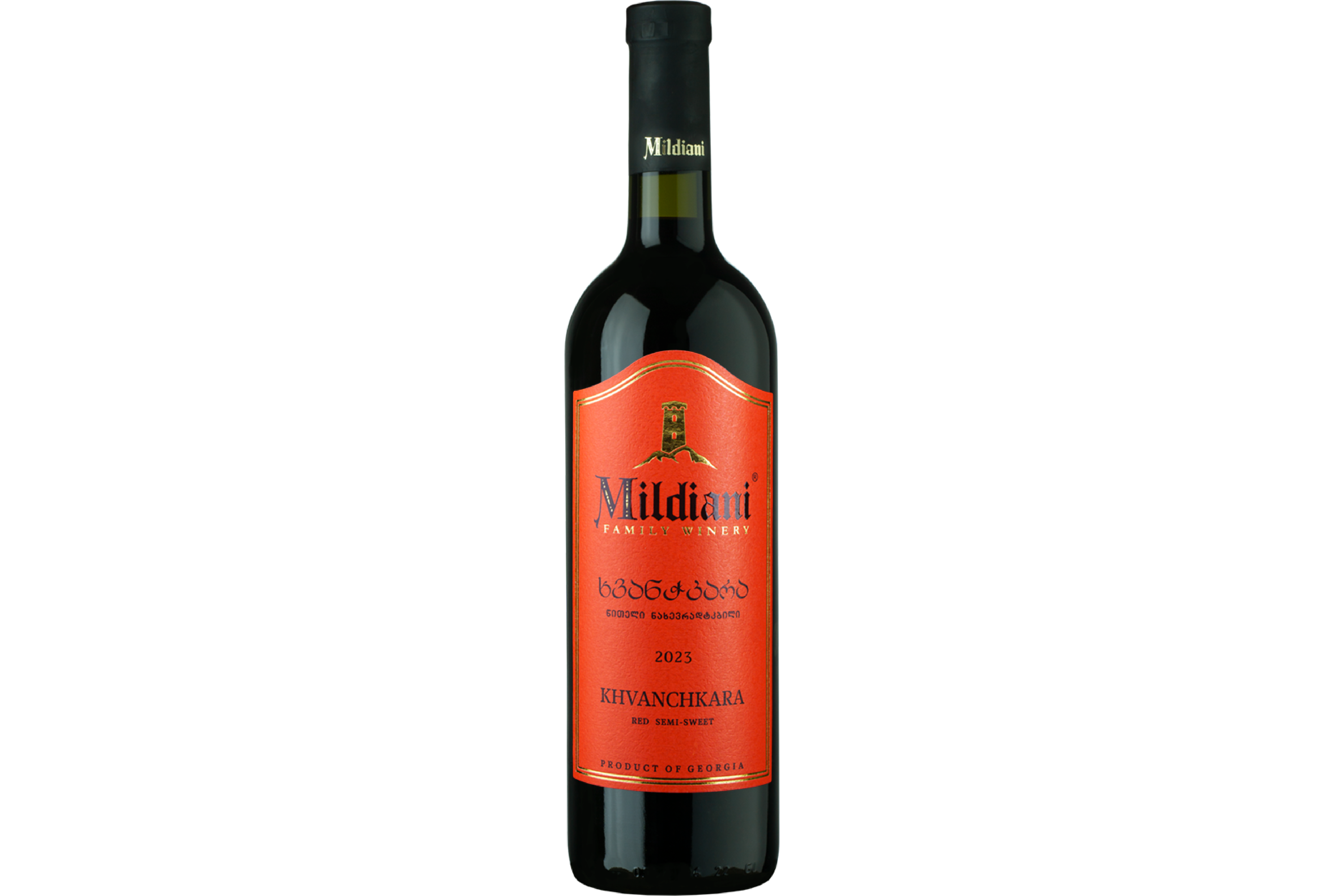 Mildiani — Khvanchkara bottle