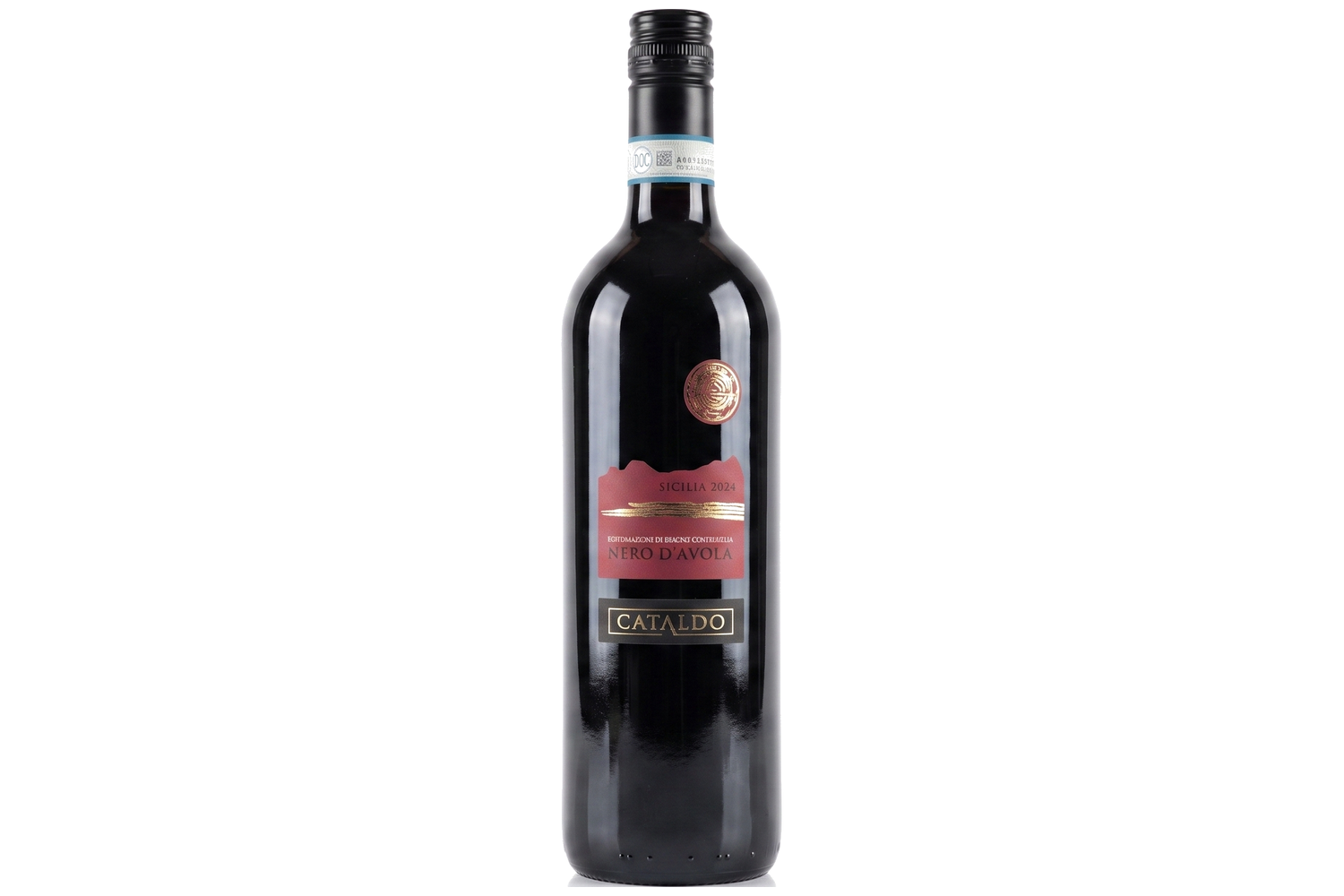 Nero d'Avola Cataldo red wine bottle