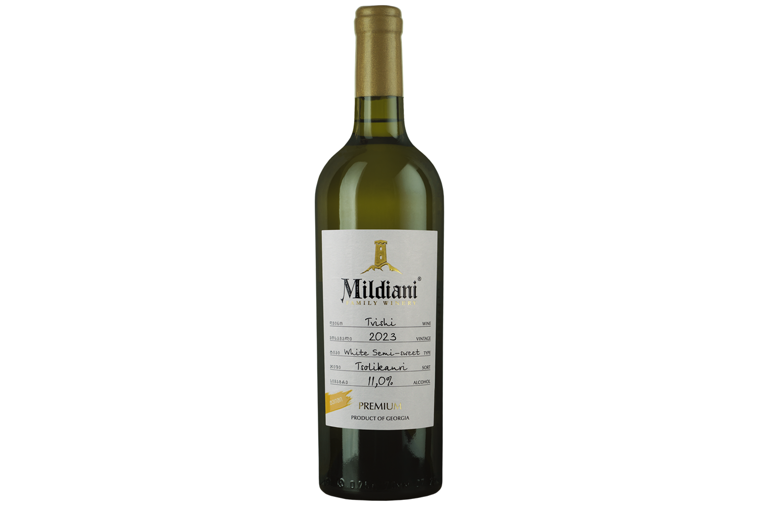 Mildiani — Tvishi Premium bottle